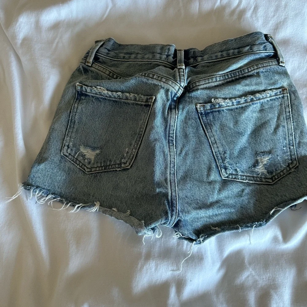 Cut Off Denim Shorts